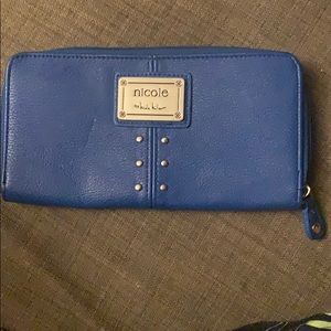 Nicole by Nicole Miller Bright Blue wallet